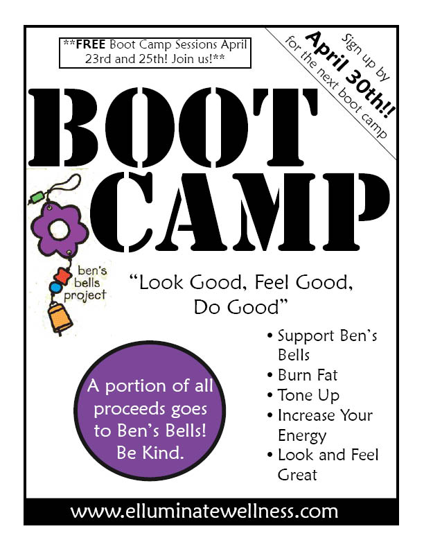 April 30th 4 Week Boot Camp! Time for Change!